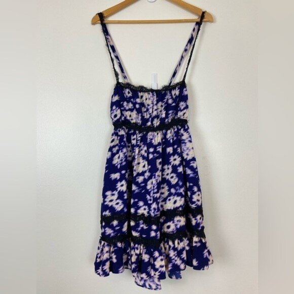 Urban Outfitters Eliana Strappy Back Floral Babydoll Dress NWOT - Picture 4 of 5